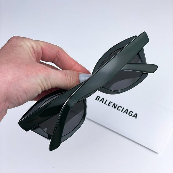 Balenciaga BB0230S 006 Sunglasses Green Grey Cat Eye Women main image 10